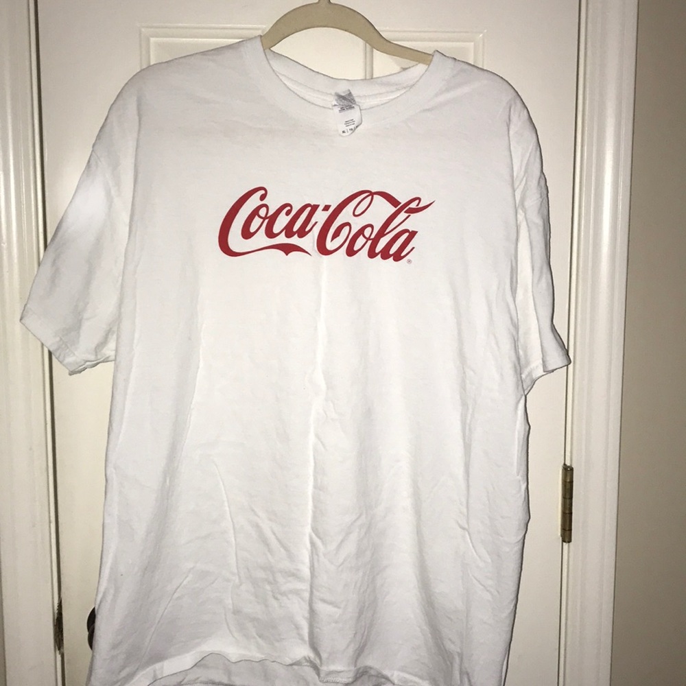 White Coca-Cola t-shirt